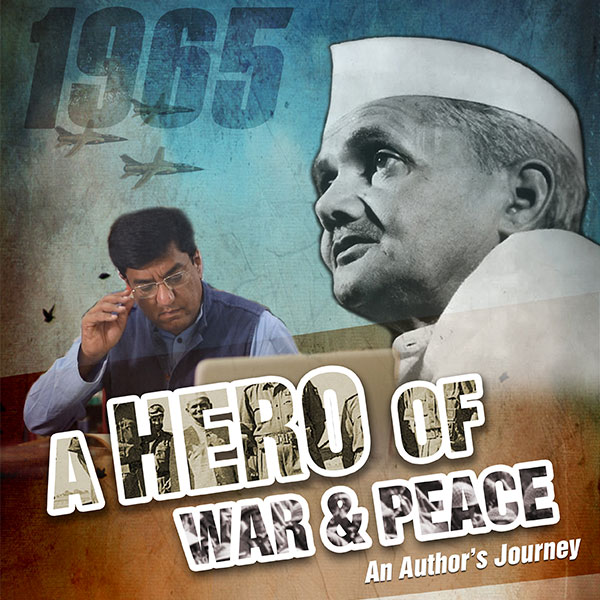 Poster A HERO OF WAR and PEACE - An Author's Journey